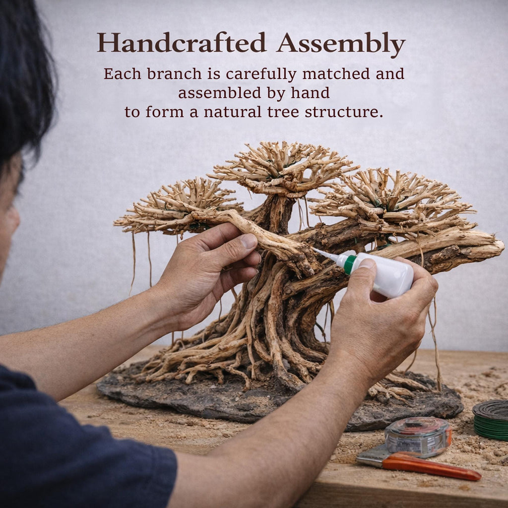 Driftwood bonsai tree aquascape aquarium fish tank plant tree decoration