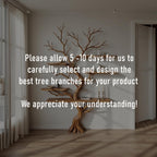 Tree branch bookshelf art decor driftwood shelf wall mounted solid wood bookcase