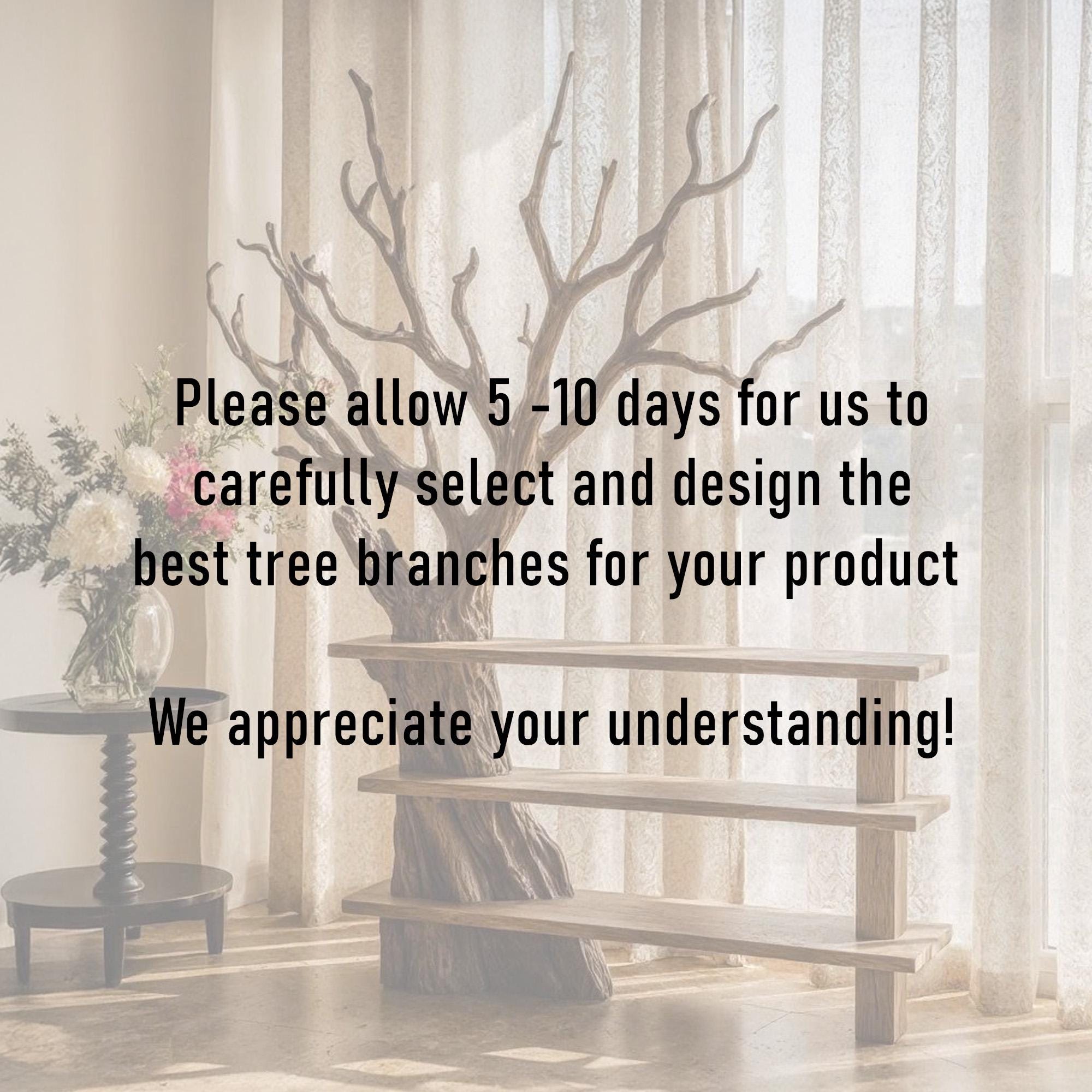 Tree branch bookcase solid wood free standing shelf live edge wood shelves art rustic bookshelf decoration