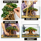 Driftwood tree stump aquarium wood aquascape fish tank decoration