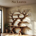 Floor bookcase tree branch book shelf solid wood wall mounted bookshelf driftwood sculpture art
