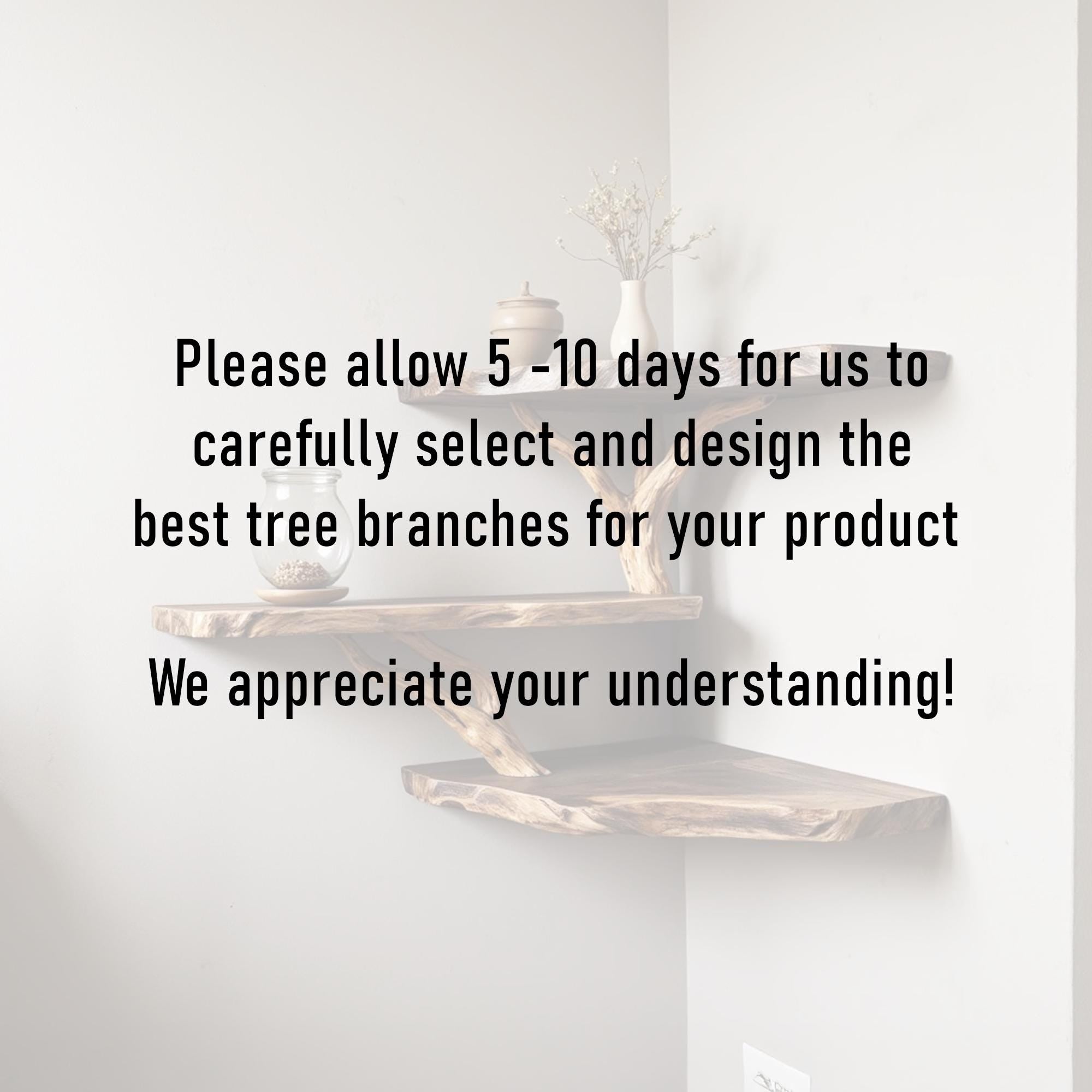 Driftwood corner wall shelf natural solidwood bookshelf art unique floating shelves wall mount handmade furniture decor