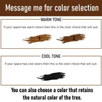 Floor bookshelf driftwood branch floating corner shelf wall mounted with fake flowers handmade furniture decor