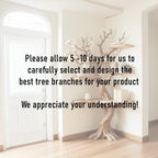 Tree corner floating bookshelf driftwood branch bookcase wood wall book shelving rustic corner shelf unique living room decoration