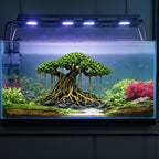 Driftwood bonsai tree aquascape aquarium fish tank plant tree decoration