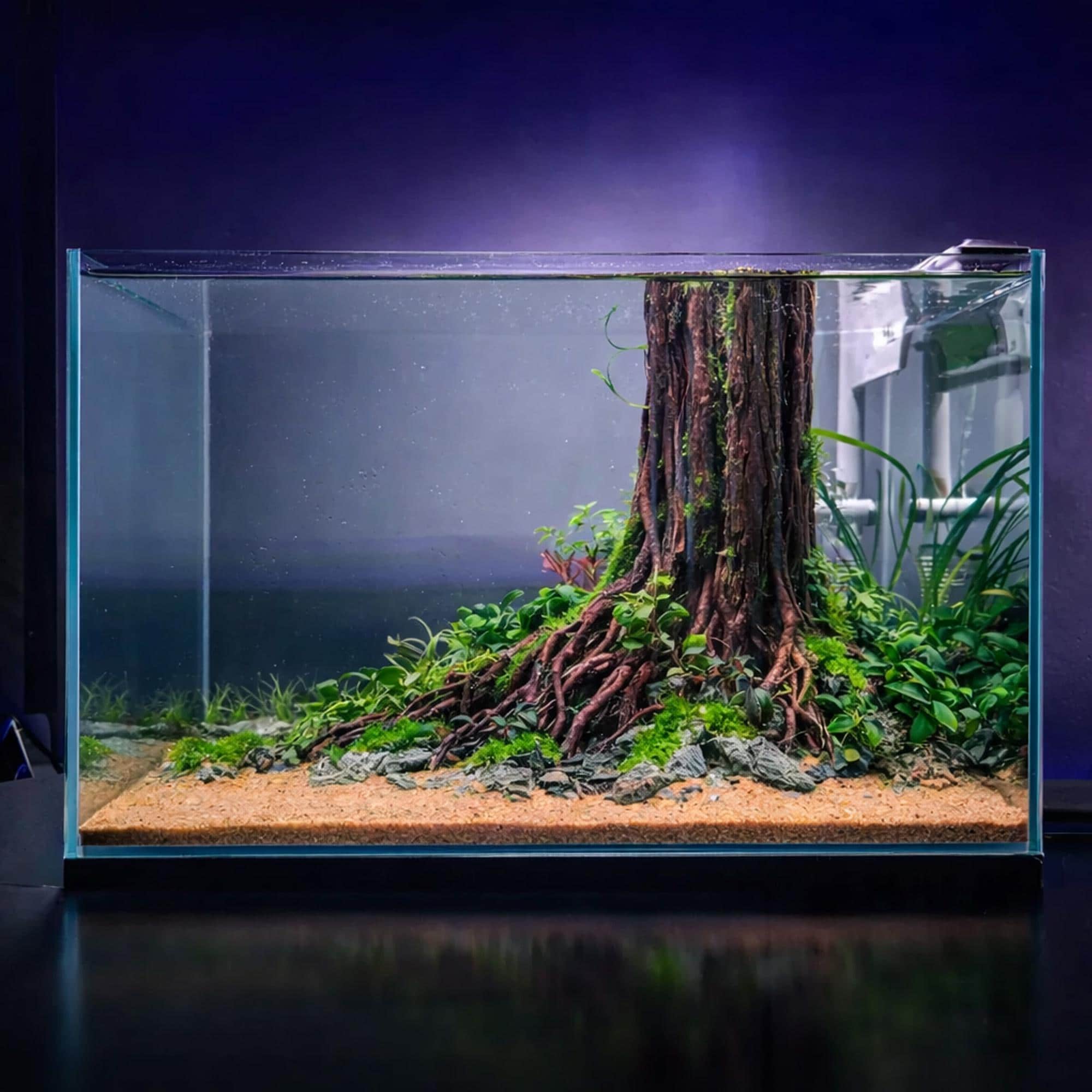 Driftwood tree stump aquarium wood aquascape fish tank decoration