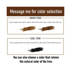 Live edge solid wood coffee table narrow oval dining table wood carving art wabi sabi living room furniture